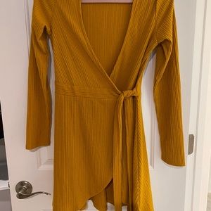 Mustard Dress